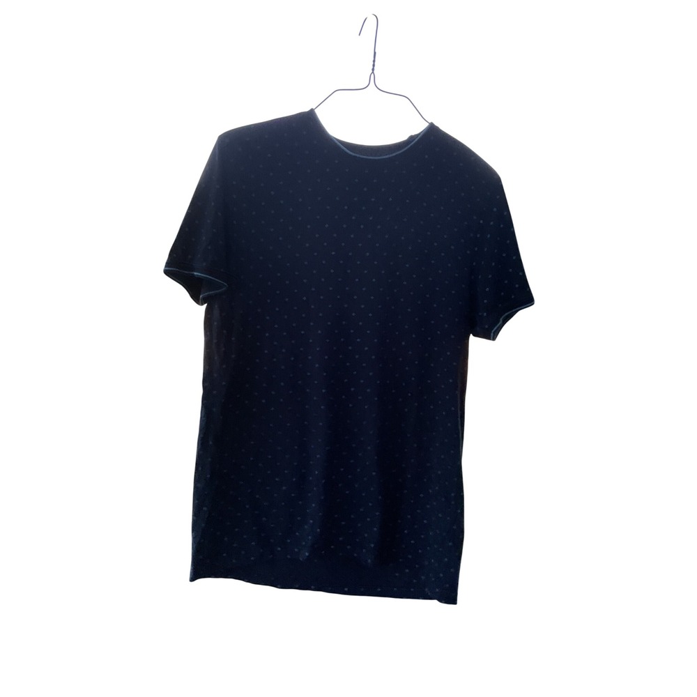 Nickel & Iron New York Polka Dot Print Short Sleeve‎ Tee Shirt Size L
